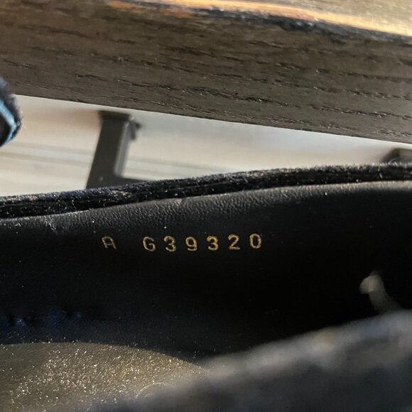 **Chanel Black Suede Loafers** - Picture 6 of 6